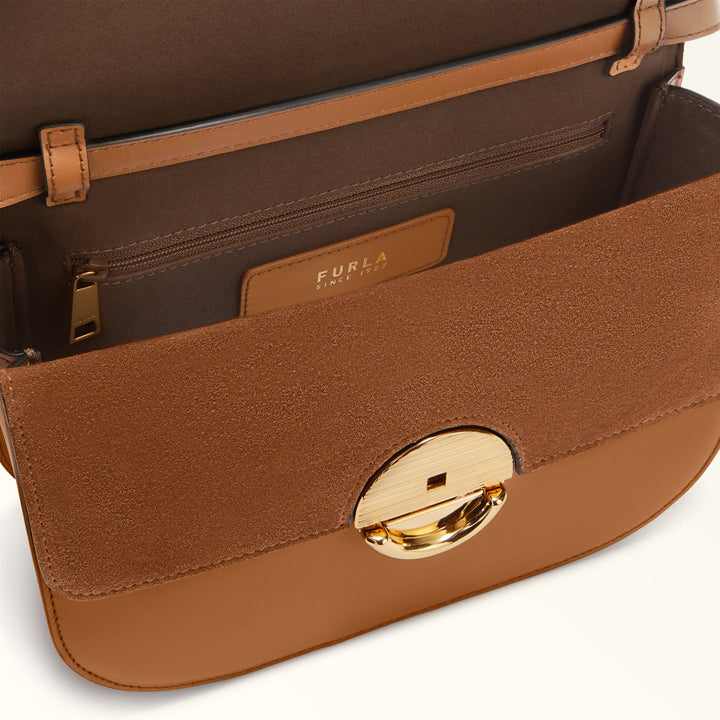 Furla Borsa a Tracolla S Sfera Pelle Marrone
