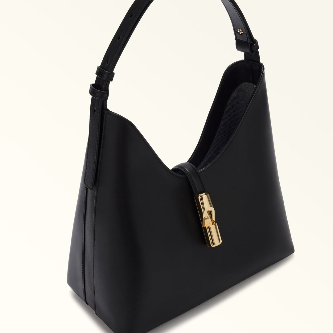 Furla Shoulder Bag M Goccia Leather Black