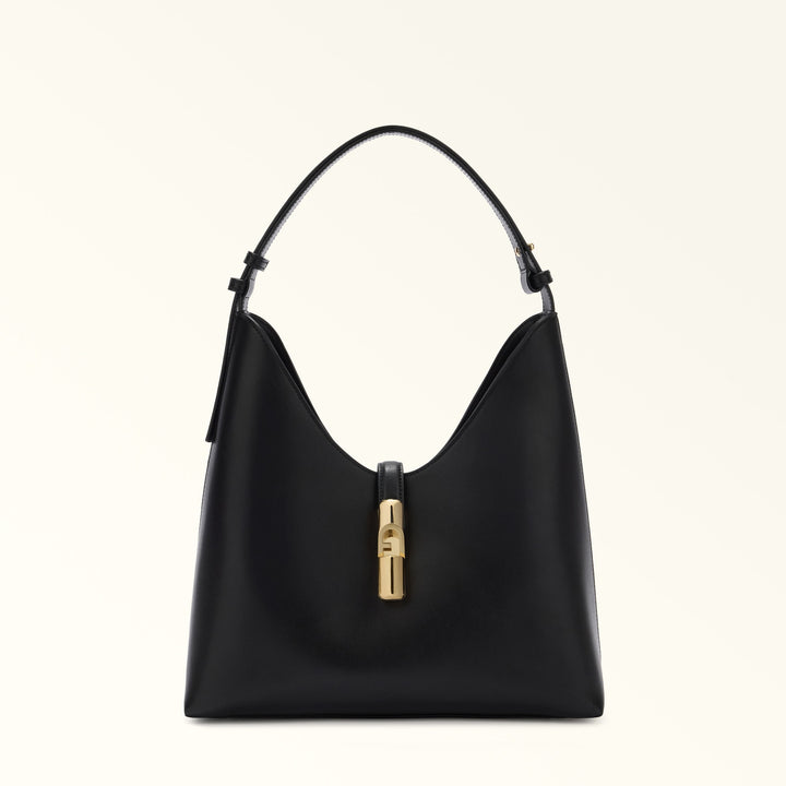 Furla Shoulder Bag M Goccia Leather Black