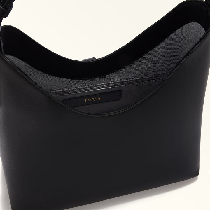 Furla Shoulder Bag M Goccia Leather Black