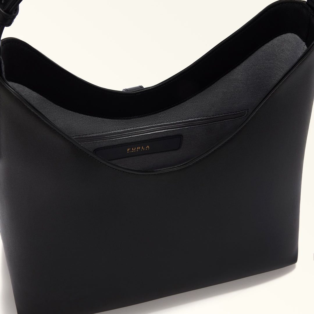 Furla Shoulder Bag M Goccia Leather Black
