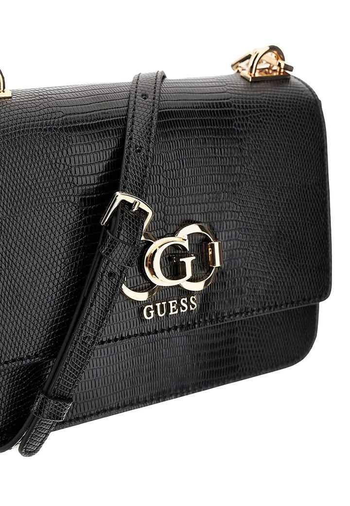 Guess Kabelka přes rameno Anadela 3 Comp Satch Black