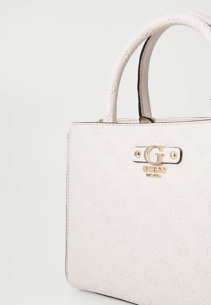 Guess Borsa a tracolla Gerty Girlfriend Sat Off White