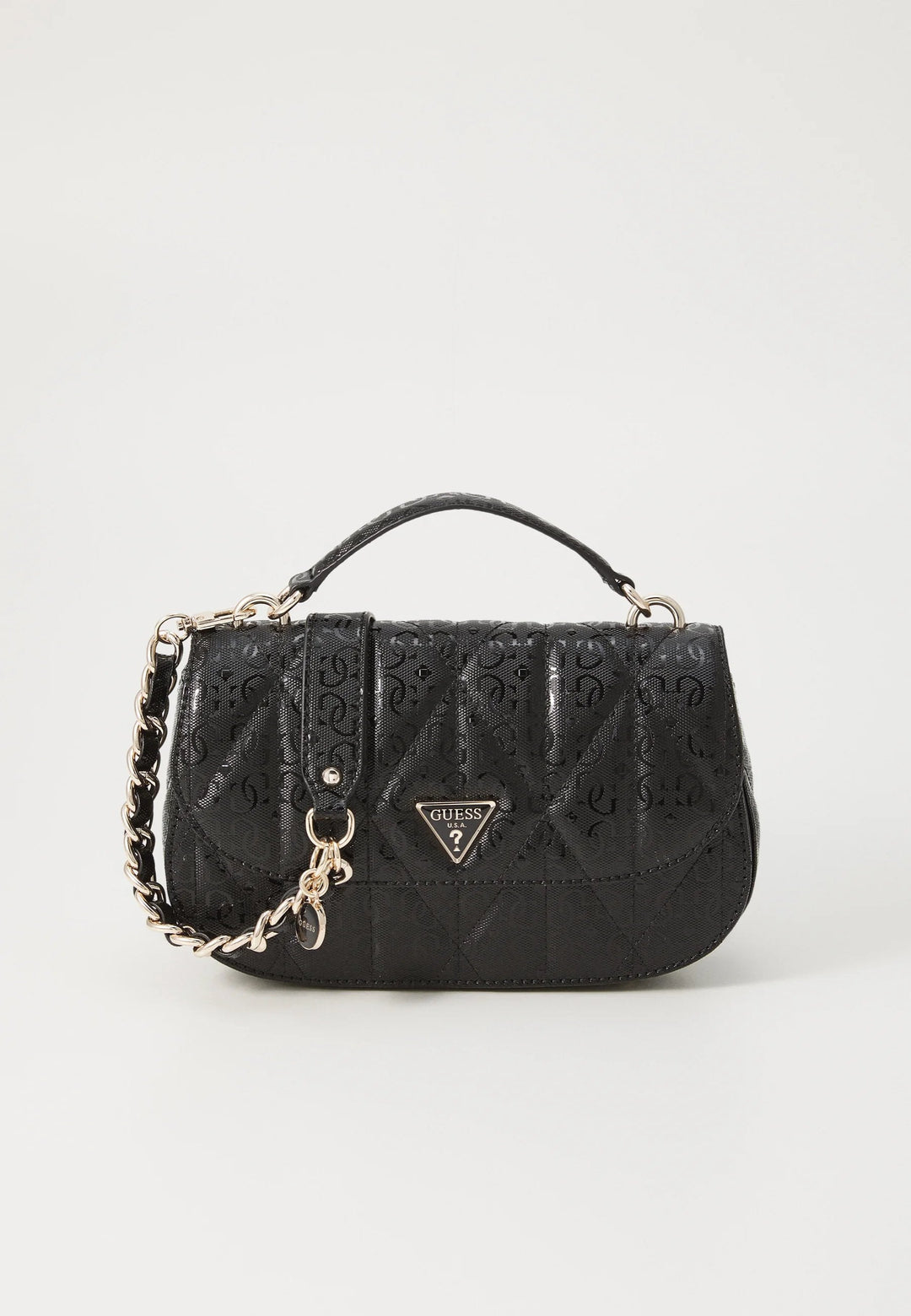 Guess Borsa a tracolla Betula Satchel Nero