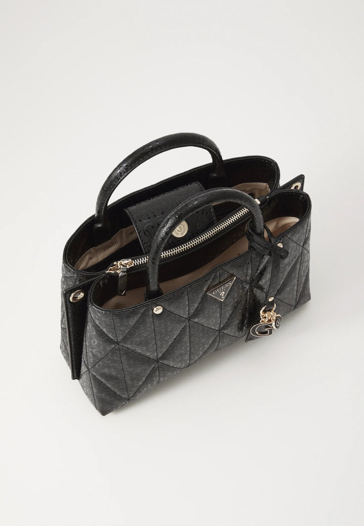 Guess Borsa a tracolla Betula Satchel Nero