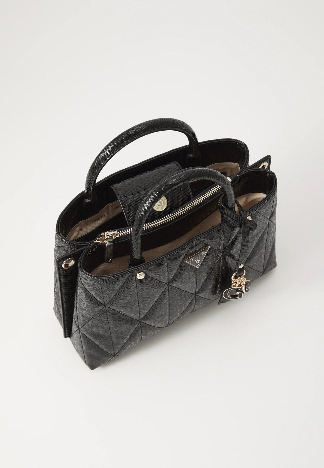 Guess Borsa a tracolla Betula Satchel Nero