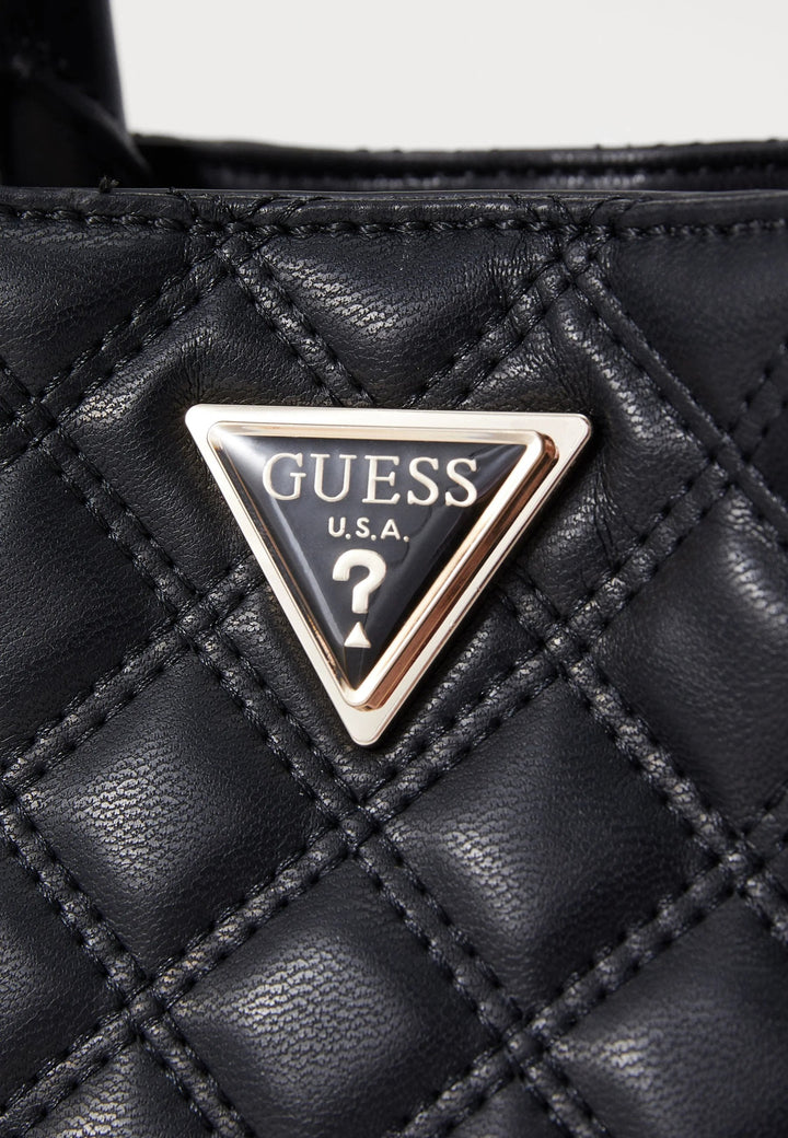 Guess Spark Micro Mini Skuldertaske Sort QG874809