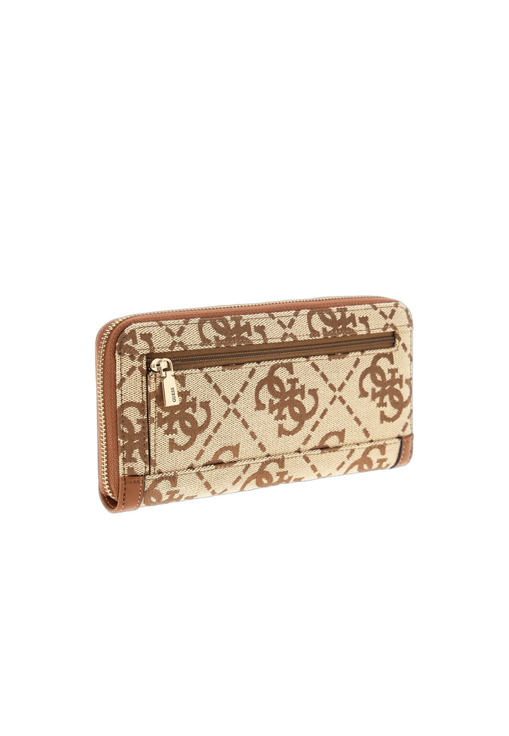 Guess Compagnon Audrey Grand Monogramme Latte Logo — vue vue alternative