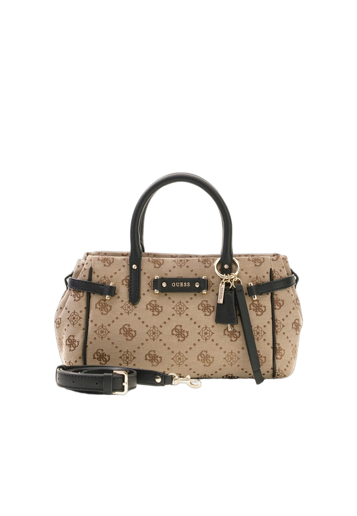 Guess Sac à Main Dorothy Petit Latte Logo/Black — vue vue
