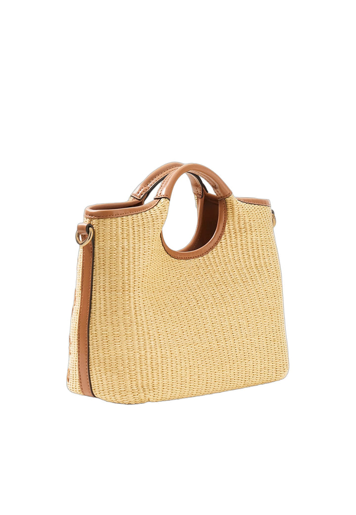 Guess Sac à Main Kirsten Mini Caramel — vue vue