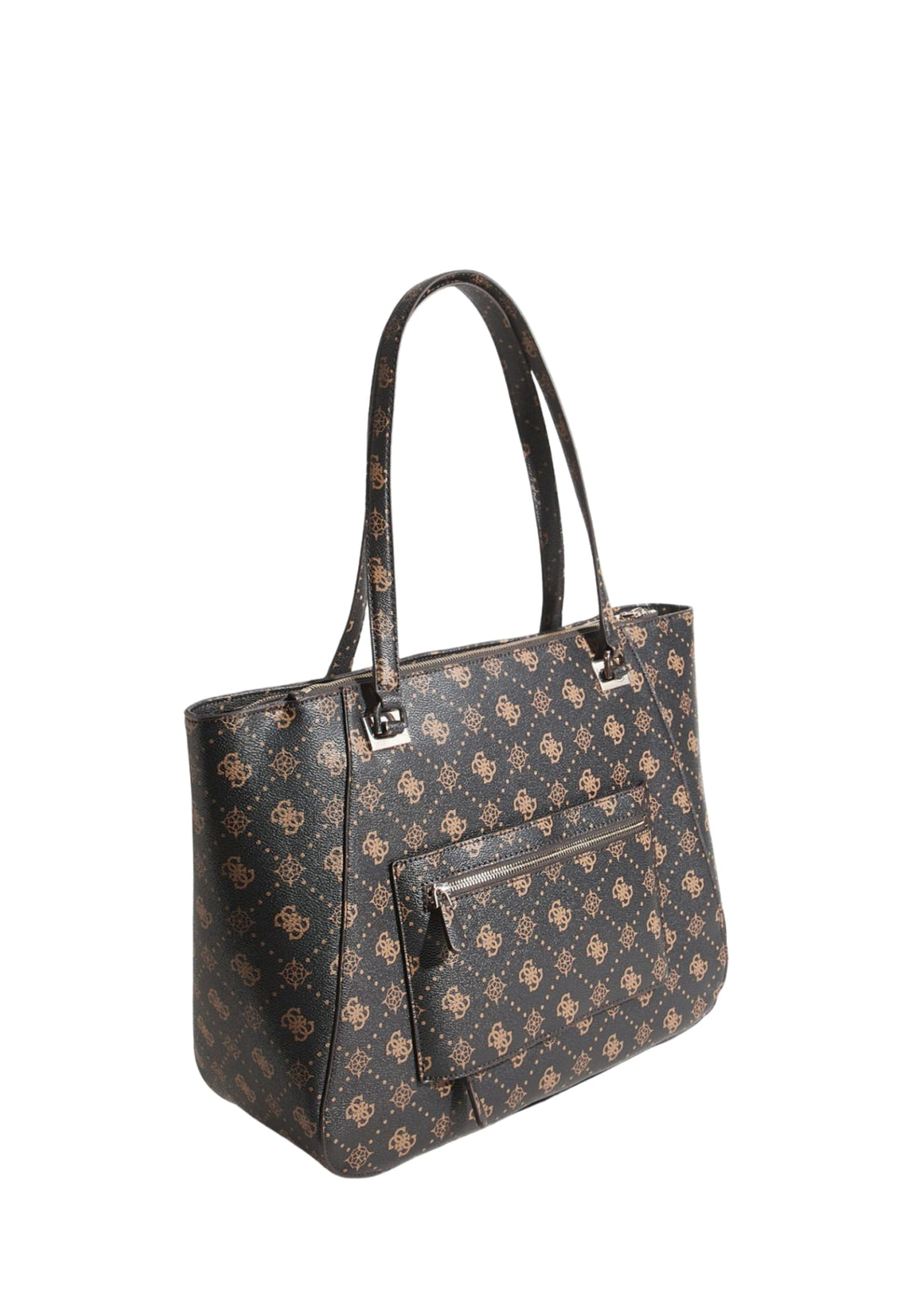 Guess Sac Voyage Calebra Tote Espresso Logo -- vue 5 sur 10