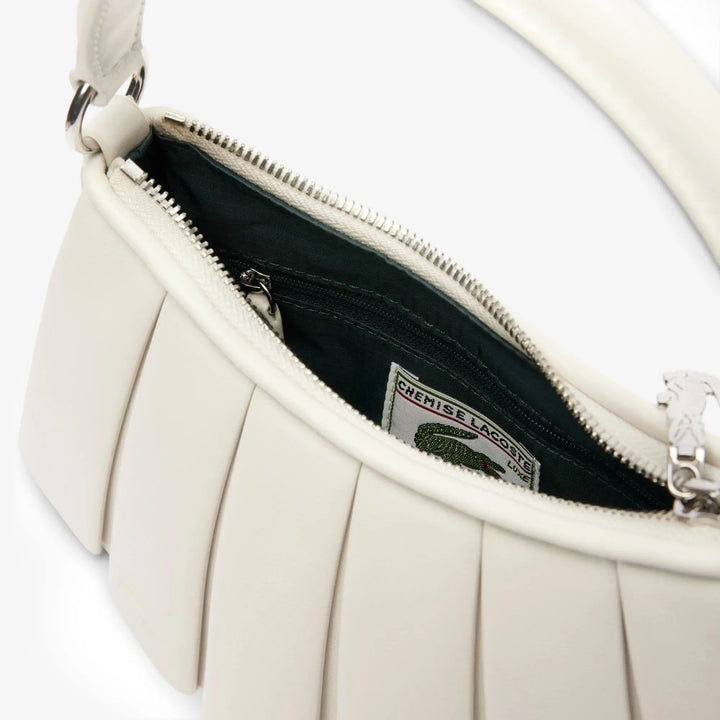 Lacoste Small Lenglen Bag Parade in Naked Leather5011dp - Crystaline