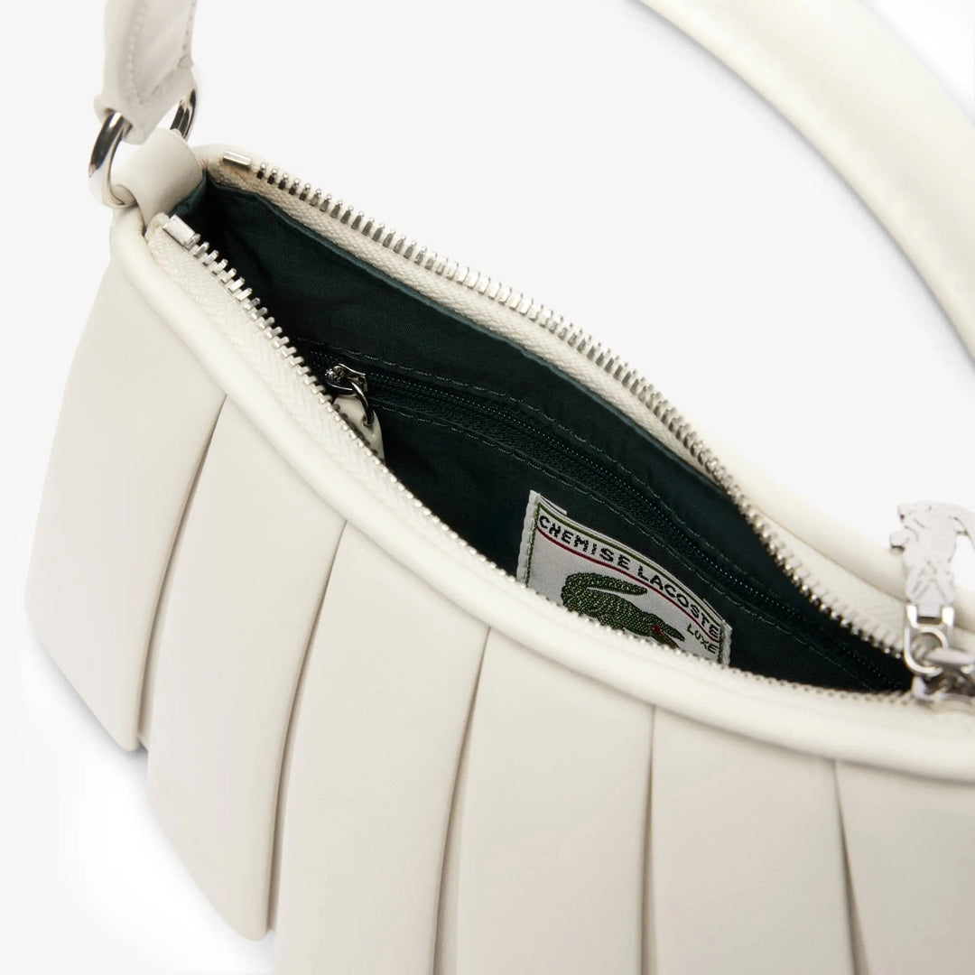 Lacoste Small Lenglen Bag Parade in Naked Leather5011dp - Crystaline
