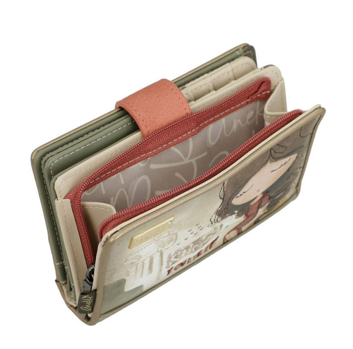 Anekke Portefeuille Femme Muse Taupe