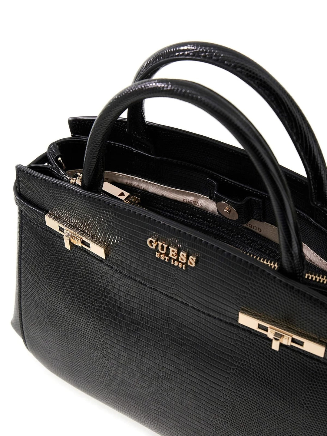 Guess Borsa a tracolla Melinda Triple Comp Nero