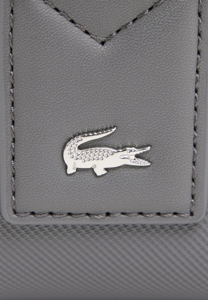 Lacoste Petit sac messenger Homme Langon Petit Piqué NH5273HW Gris -- vue 9 sur 12