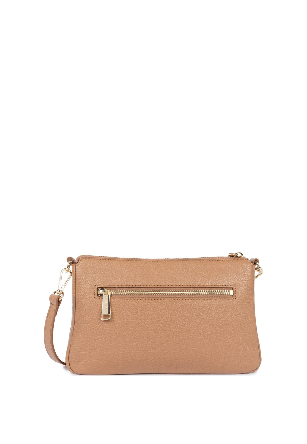 Lancaster Pochette Zippé Dune Camel — vue de dos