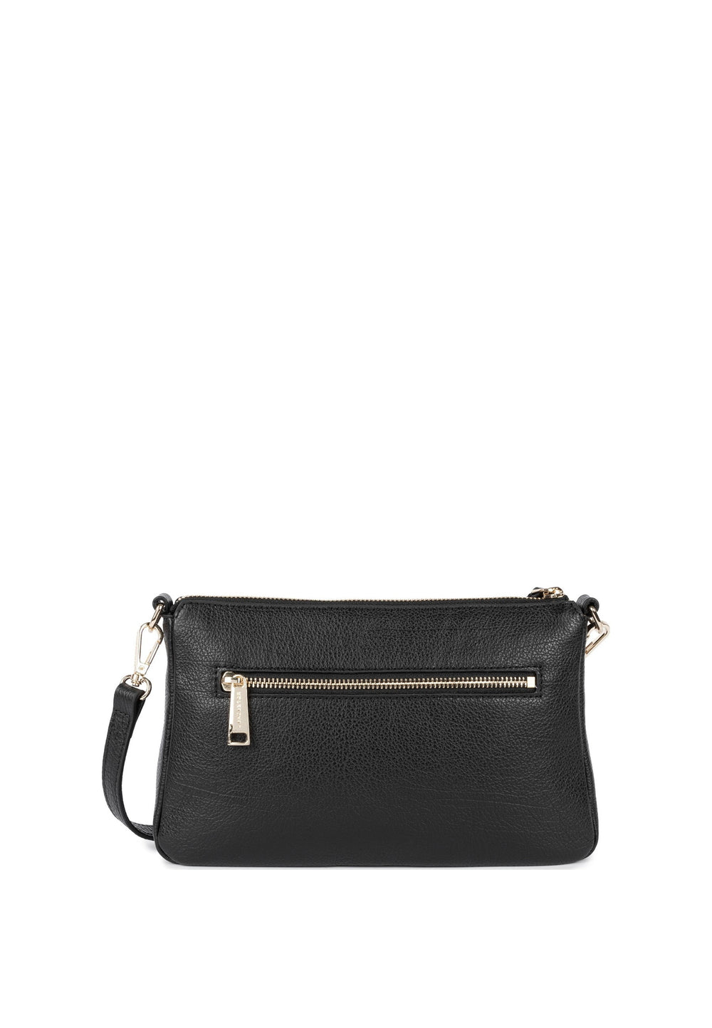 Lancaster Pochette Zippé Dune Noir — vue de dos