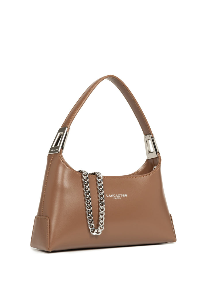 Lancaster Sac à main Zippé S Suave Ace Noisette — vue de cote