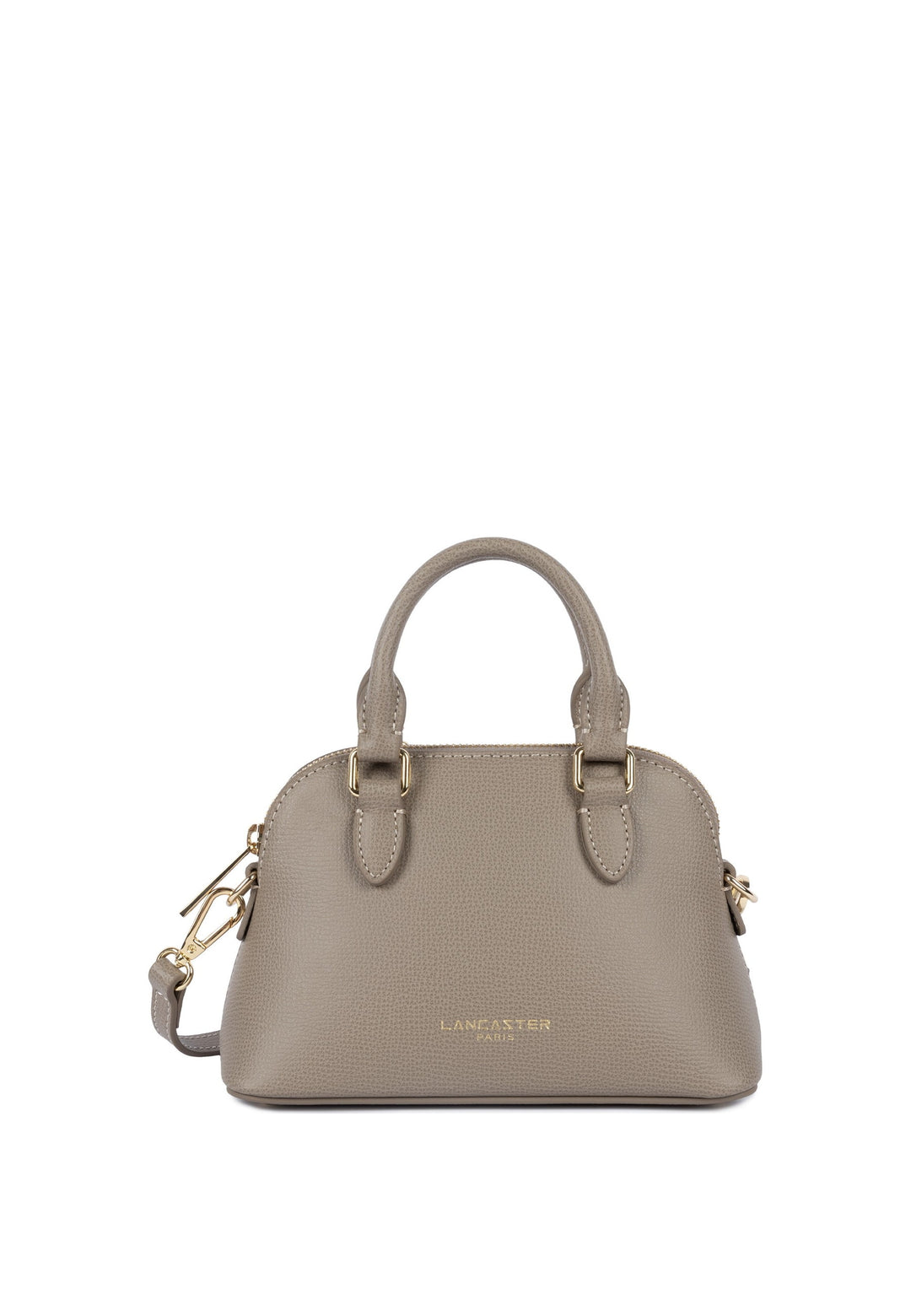 Lancaster Sac demi lune Zippé S Sierra Jia Galet — vue de face
