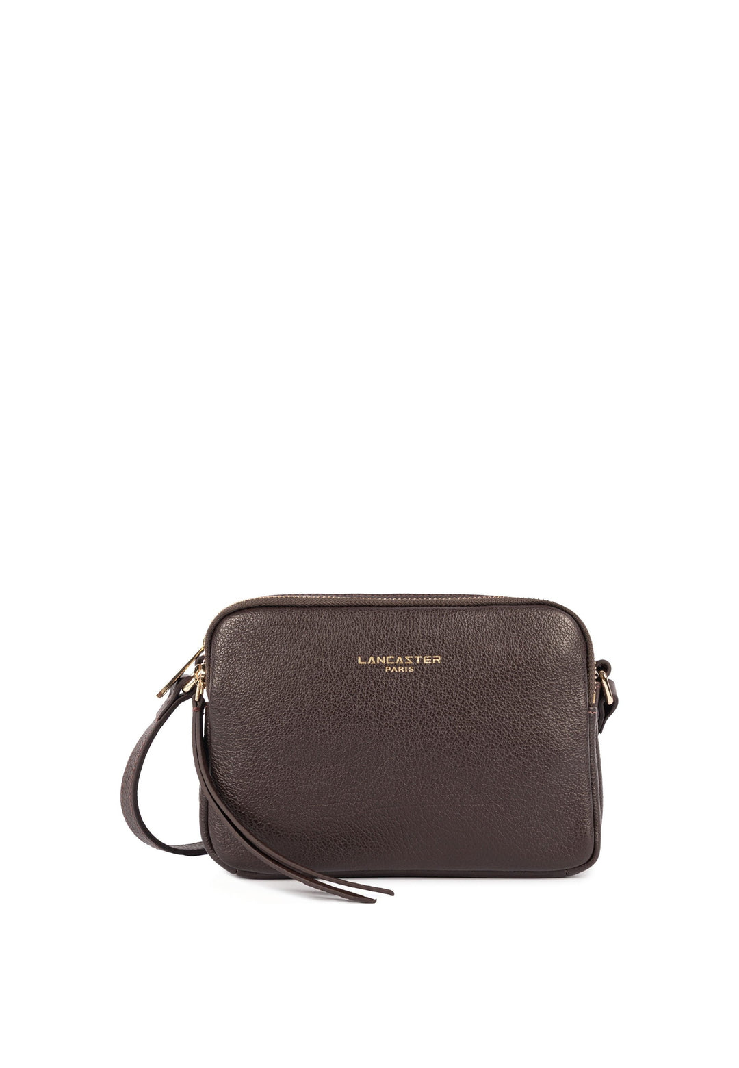 Lancaster Sac trotteur Zippé S Dune Marron Foncé — vue de face