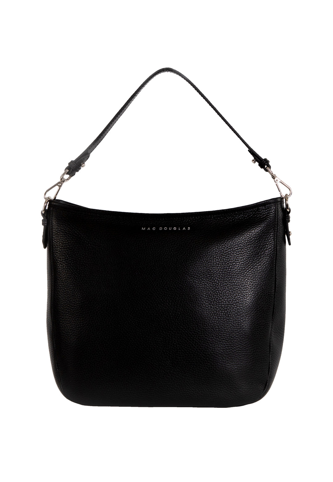 Mac Douglas Sac Bandoulière M Abidjan 2 Magda2 Cuir Noir, vue de face