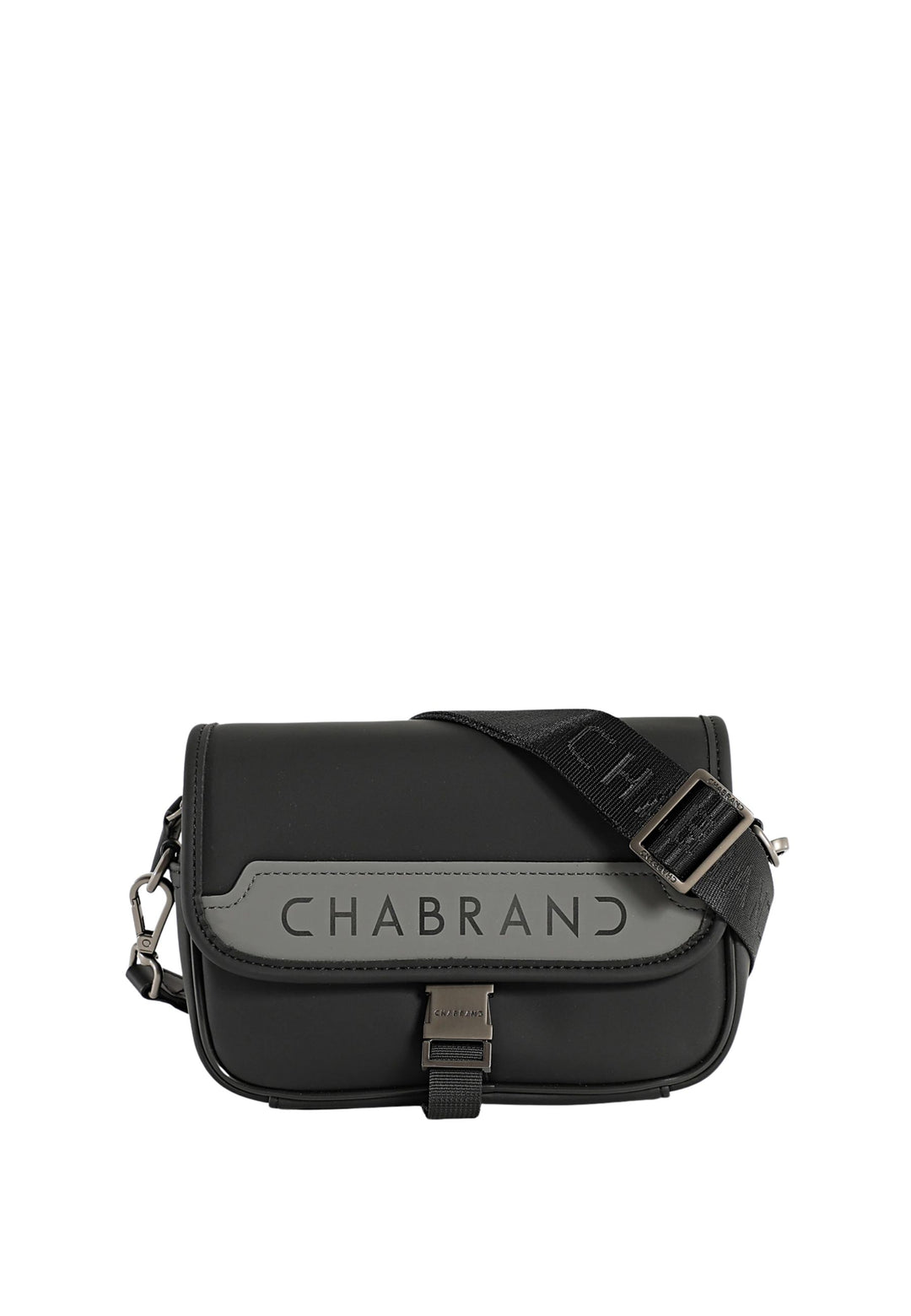 Chabrand Sacoche zippée Touch Bis Noir/Gris