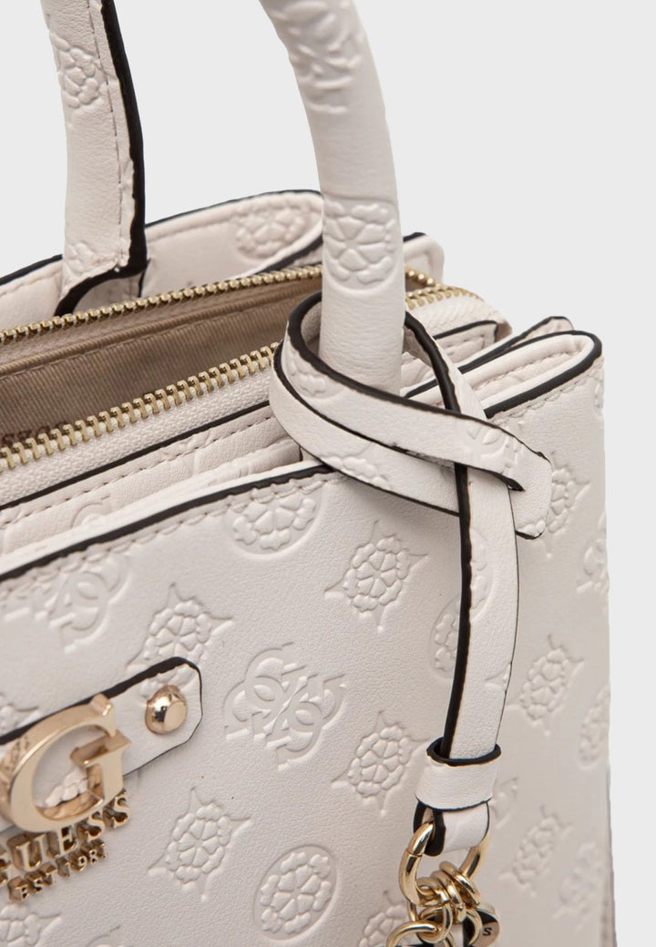 Guess Borsa a tracolla Gerty Girlfriend Sat Off White